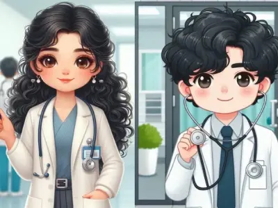 Tải ngay bộ ảnh chibi bác sĩ dễ thương cực chất lượng