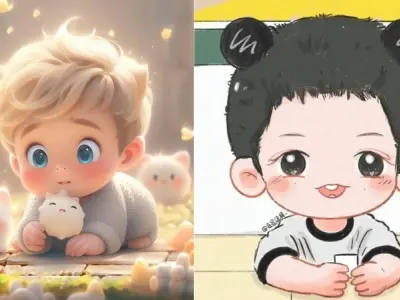 BST ảnh chibi bé trai ngộ nghĩnh khiến ai cũng thích