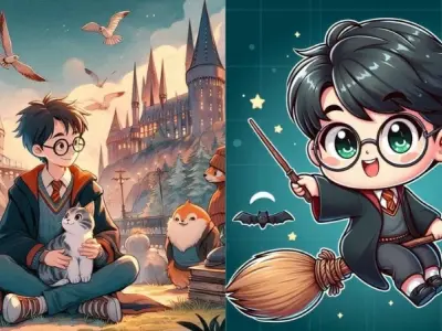 Top những ảnh Harry Potter chibi hot được yêu thích nhất