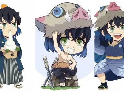 Bộ sưu tập ảnh Inosuke chibi đẹp mê ly cho tín đồ anime