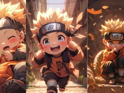 Tuyển chọn ảnh Naruto chibi siêu dễ thương cho fan anime
