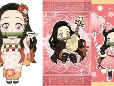 Chiêm ngưỡng ảnh Nezuko chibi cute khiến ai nhìn cũng mê