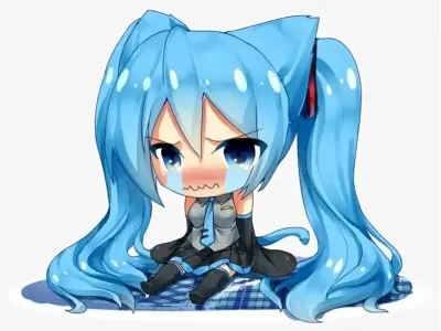 Chibi khóc – Hình ảnh dễ thương khiến trái tim tan chảy