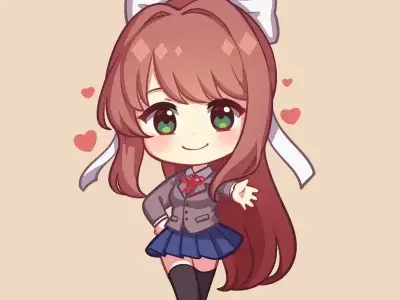 Tổng hợp hình nền chibi đáng yêu cho fan anime và hoạt hình