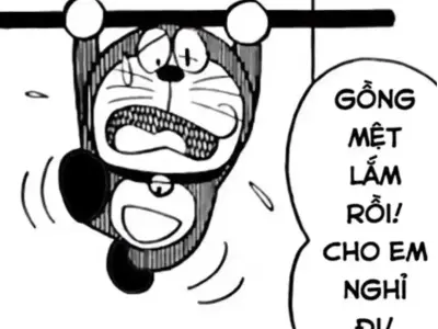 Meme Doraemon hài hước gây bão cộng đồng mạng 2025