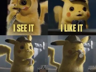 Kho ảnh Pikachu meme bá đạo khiến ai nhìn cũng bật cười