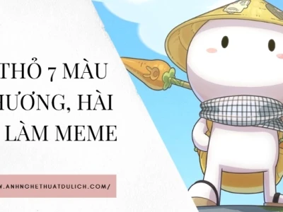 Avatar Thỏ Bảy Màu Meme Hài Hước & Cute Cho Năm 2026