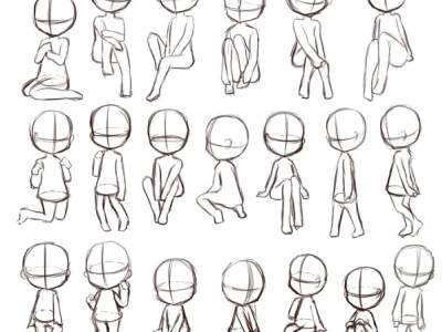 Hướng dẫn vẽ dáng người chibi chi tiết và dễ dàng