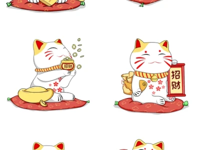 Khám phá Bộ Sưu Tập Hình Mèo Thần Tài Chibi Đáng Yêu Nhất 2026