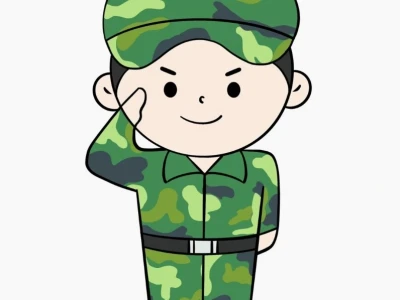 Khám phá thế giới Chibi: Hình ảnh chú bộ đội hoạt hình đáng yêu
