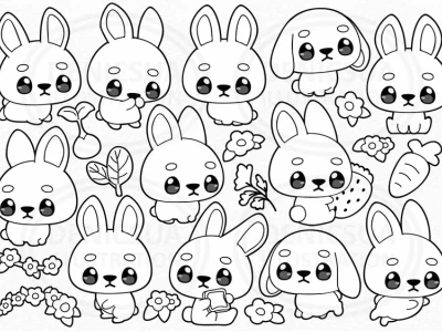 Khám phá thế giới con thỏ hình cute chibi: Tuyển tập ảnh đáng yêu cho mọi lứa tuổi