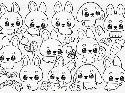 Khám phá Thế Giới Dễ Thương Cùng 66+ Hình Ảnh Thỏ Chibi Độc Đáo