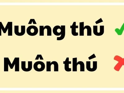 Muôn thú hay muông thú: Phân biệt chính tả chuẩn xác