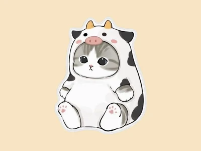 Tổng hợp ảnh mèo cute chibi đáng yêu cho mọi mục đích