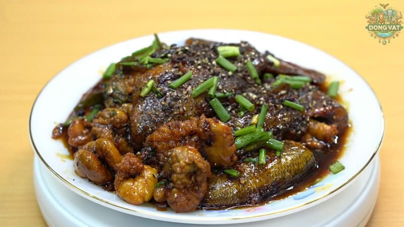 Cá sặc rằn kho tộ